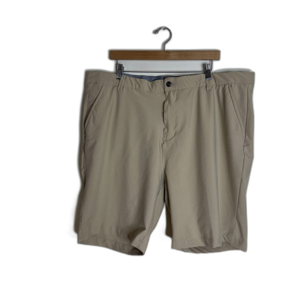 Etonic Shorts Mens XXL 44-46 Khaki Stretch Golf‎ Performance Beige Tan Casual